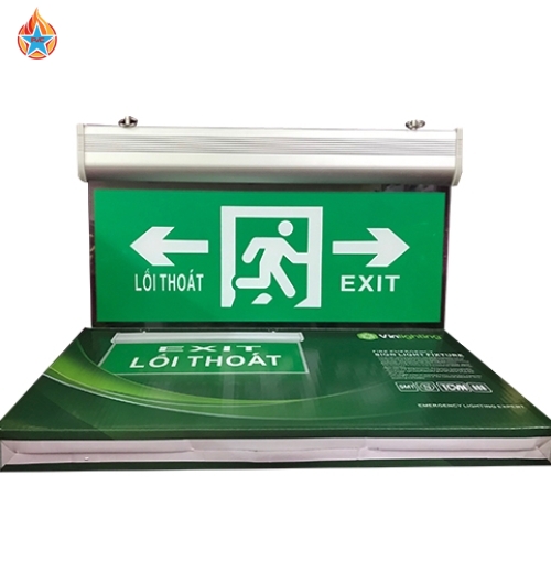 Đèn Exit Thoát Hiểm 2 Hướng VIN-TH-001
